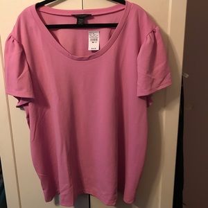 Ashley Stewart Blouse Top Sz 30/32 Plus